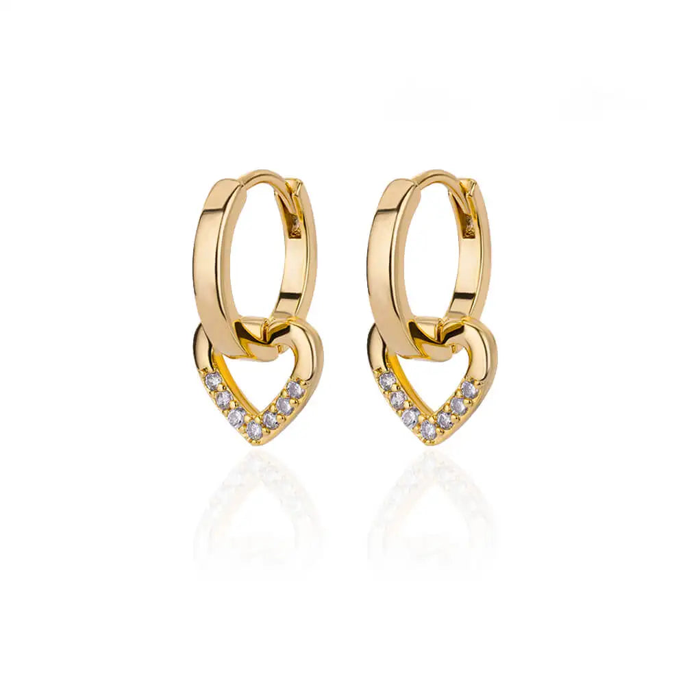 Irregular Pearl Earrings For Women Stainless Steel Round Pearl Circle Ear Clip Earring Women Jewelry Gift Mujer Accessories