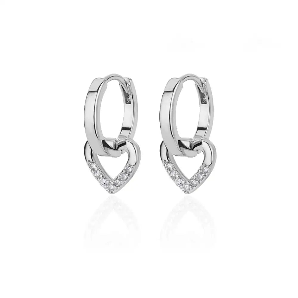 Irregular Pearl Earrings For Women Stainless Steel Round Pearl Circle Ear Clip Earring Women Jewelry Gift Mujer Accessories