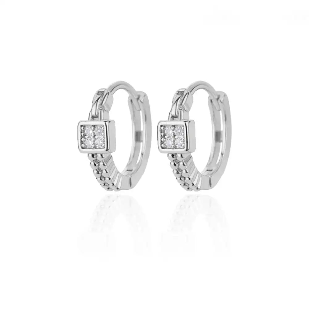 Irregular Pearl Earrings For Women Stainless Steel Round Pearl Circle Ear Clip Earring Women Jewelry Gift Mujer Accessories