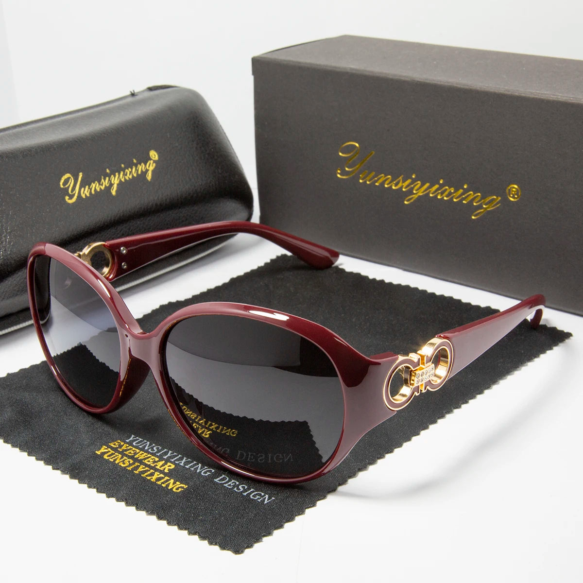 YUNSIYIXING Women's Polarized Sunglasses Classic Luxury Sun Glasses For Women Fashion Driving Eyewear UV400 Lunettes De Soleil