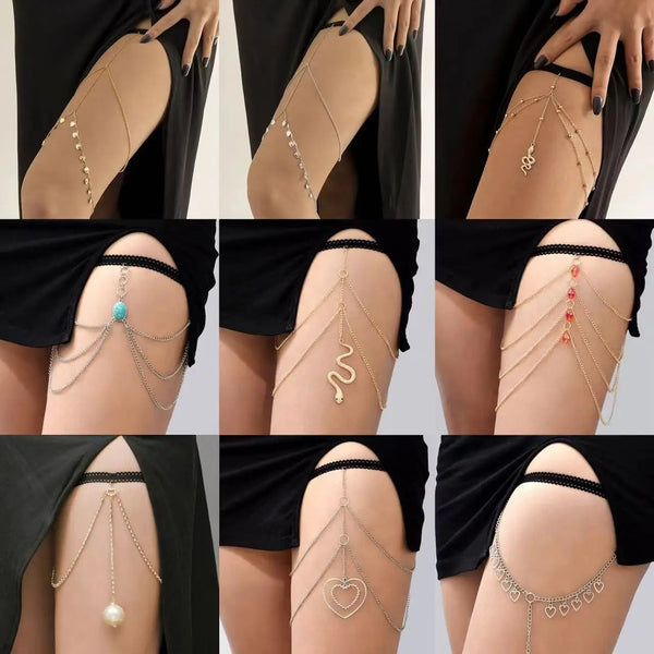 Glam Chic Thigh Chains
