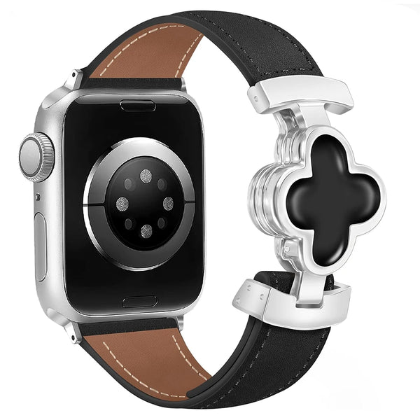 Stylish Leather Apple Watch Band