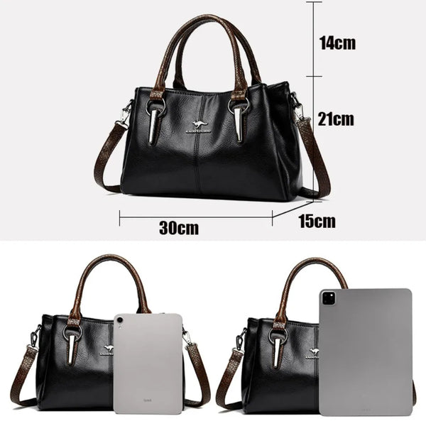Elegant Soft Leather Tote