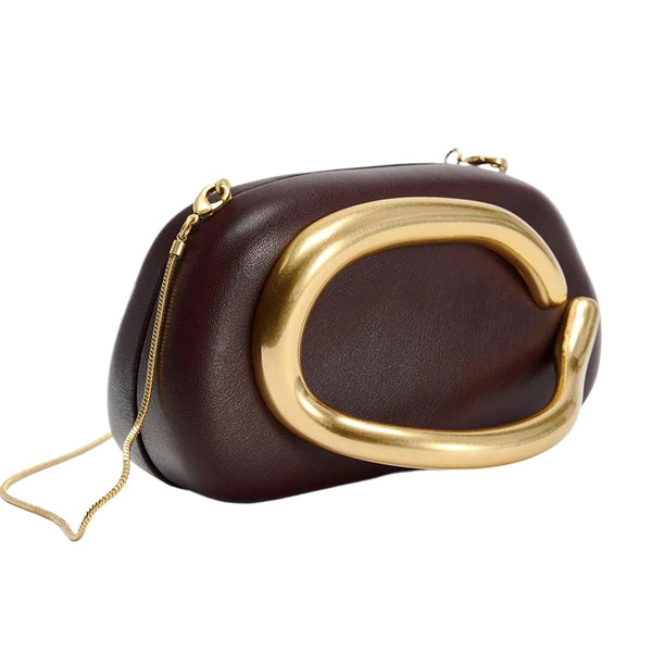 Chic Red Crossbody Clutch