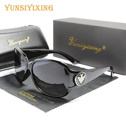 YUNSIYIXING Polarized Women's Sunglasses Butterfly Sunglasses For Women Classic Brand Designer Eyewear Fashion 2023 UV400