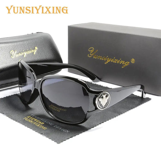 YUNSIYIXING Polarized Women's Sunglasses Butterfly Sunglasses For Women Classic Brand Designer Eyewear Fashion 2023 UV400