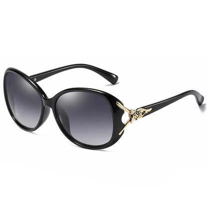 YUNSIYIXING Polarized Women's Sunglasses Fashion Brand Butterfly Sun Glasses UV400 Mirror Anti-Glare Eyewear Accessories 8842