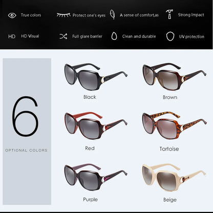 YUNSIYIXING Polarizerd Women's Sunglasses Butterfly Design Fashion Sun Glasses Women Luxury Driving Eyewear Oculos De Sol 3609