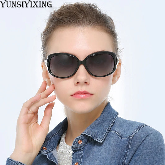 New Fashion Polarized Sunglasses Women Luxury Sun Glasses For Woman Brand Design Vinrage Eyewear Lenes Lunettes De Soleil New