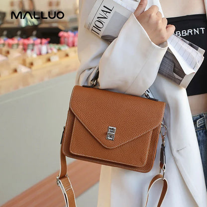 Women Natural Cow Genuine Leather Shoulder Bag Female Large Capacity Casual Crossbody Bag Lady Cowhide Fashion Commuting Handbag