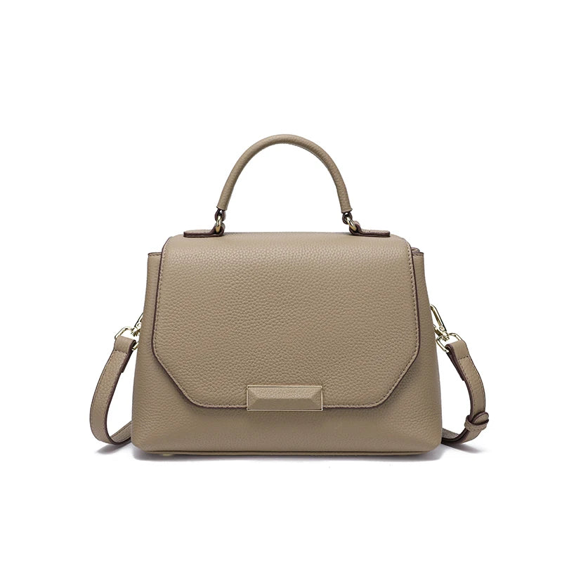 Cowhide Genuine leather Crossbody Bags Women's Casual and versatile leather handbag with a first layer of cowhide bag for Ladies