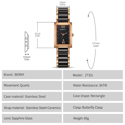 EXLUXO BERNY Women’s Luxury Watch