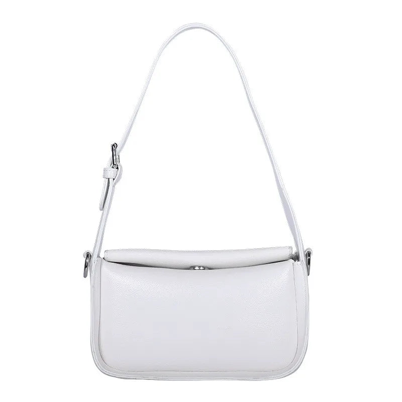 Luxury Women's Shoulder Bag Female Leather Crossbody Bags Ladies Fashion Tote Handbag Elegant Small Fresh Style Underarm Bag