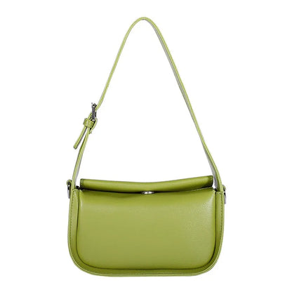 Luxury Women's Shoulder Bag Female Leather Crossbody Bags Ladies Fashion Tote Handbag Elegant Small Fresh Style Underarm Bag