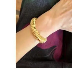 Brass Chunky Twist Natural Turquoise Rings Women  Jewelry Punk Designer Club Cocktail  Party Boho Japan Korean