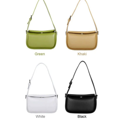 Luxury Women's Shoulder Bag Female Leather Crossbody Bags Ladies Fashion Tote Handbag Elegant Small Fresh Style Underarm Bag