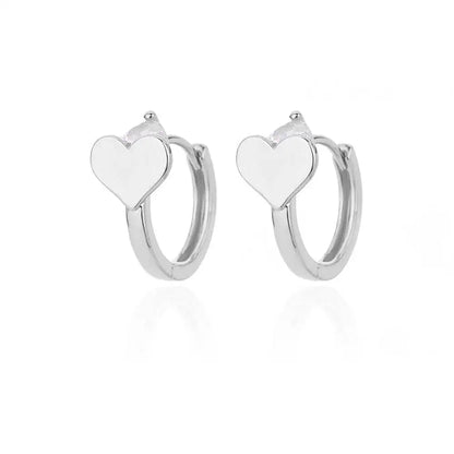 Irregular Pearl Earrings For Women Stainless Steel Round Pearl Circle Ear Clip Earring Women Jewelry Gift Mujer Accessories
