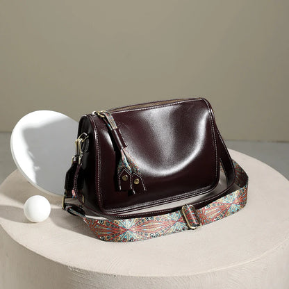 Cowhide Genuine Leather Bag for Women High Quality Soft Leather Handbag Fashion Crossbody Bags Female Shoulder Handbag for Lady