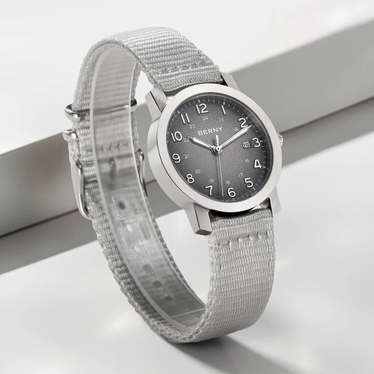 Luminous Small Dial Casual Wristwatch with Calendar, Lightweight & Easy-Read Sport Design