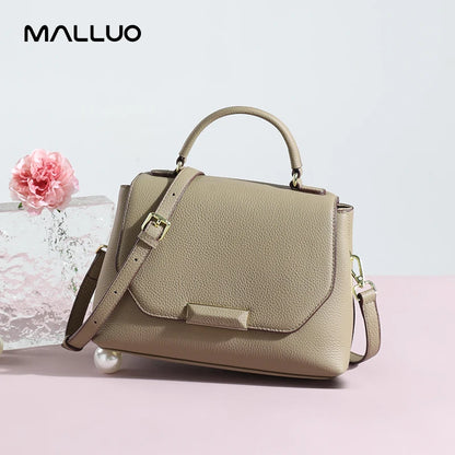 Cowhide Genuine leather Crossbody Bags Women's Casual and versatile leather handbag with a first layer of cowhide bag for Ladies