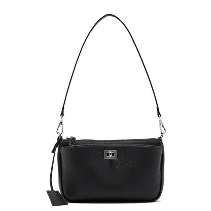 Women Cow Real Leather Shoulder Bags Ladies Natural Cowhide Fashion Retro Handbags Female Designer Luxury Crossbody Bag for Lady