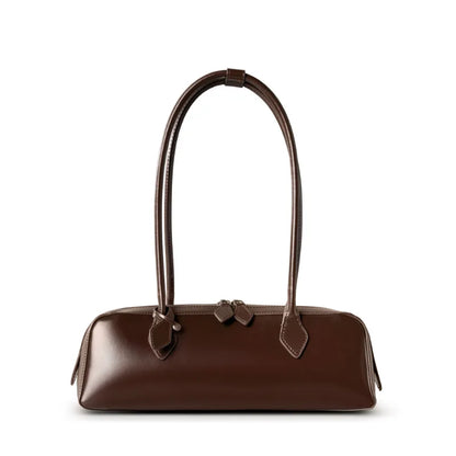 2025 Genuine Leather Bags Women Shoulder Bag Luxury Cowhide Ladies Handbag Female Commuter Shopping Underarm Bag