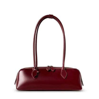 2025 Genuine Leather Bags Women Shoulder Bag Luxury Cowhide Ladies Handbag Female Commuter Shopping Underarm Bag