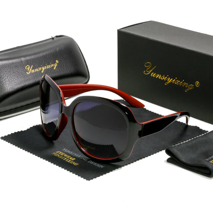 2023 New Fashion Lady Oversize Sunglasses Women Gradient Sun Glasses Female UV400 Brand Design Driving Polarized Glasses Women