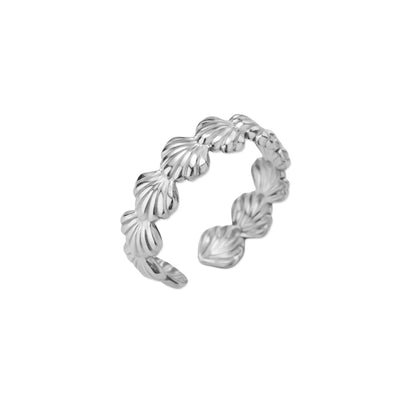Stainless Steel Starfish Open Rings For Women Gold Color  Geometric Adjustable Ring Wedding Party Fashion Jewerly Gift anillos