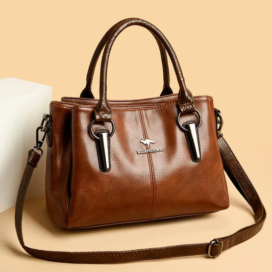 Racine Elegant Soft Leather Tote