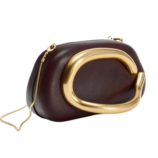 Racine Chic Red Crossbody Clutch